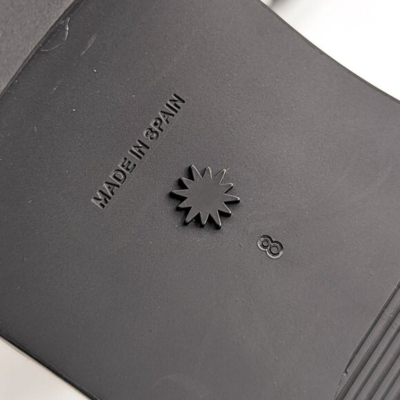 Stuart Weitzman Women Sondra Leopard Print Calf Hair Combat Boots Size 8 - Picture 8 of 8